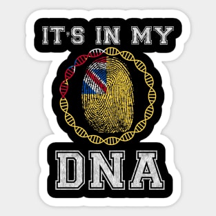 Niue  It's In My DNA - Gift for Niuean From Niue Sticker